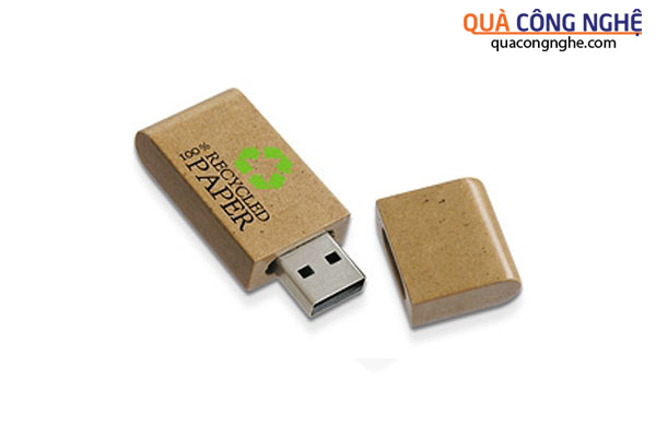 USB giấy in logo