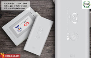 In Logo Lên Sạc Dự Phòng