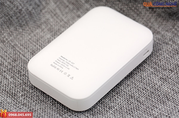 Quà Tặng Pin Sạc Dự Phòng AVA LJ JP197 7.500mAh Giá Rẻ Hà Nội